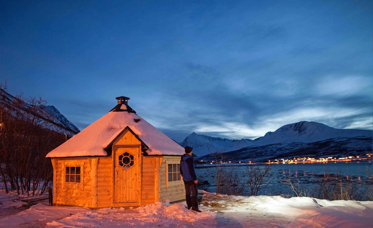 Nord-Lenangen Lyngen Fjordcamp 빌라 외부 사진